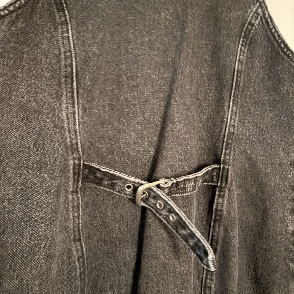 Levi's Black Denim Mini Dress - Picture 5 of 9